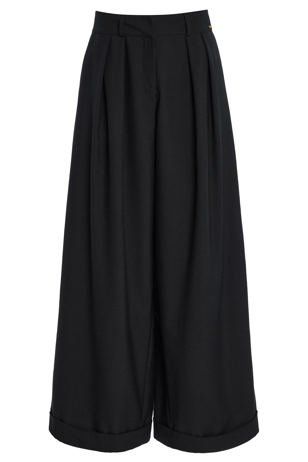 MILA PLEATED WOOL TROUSER