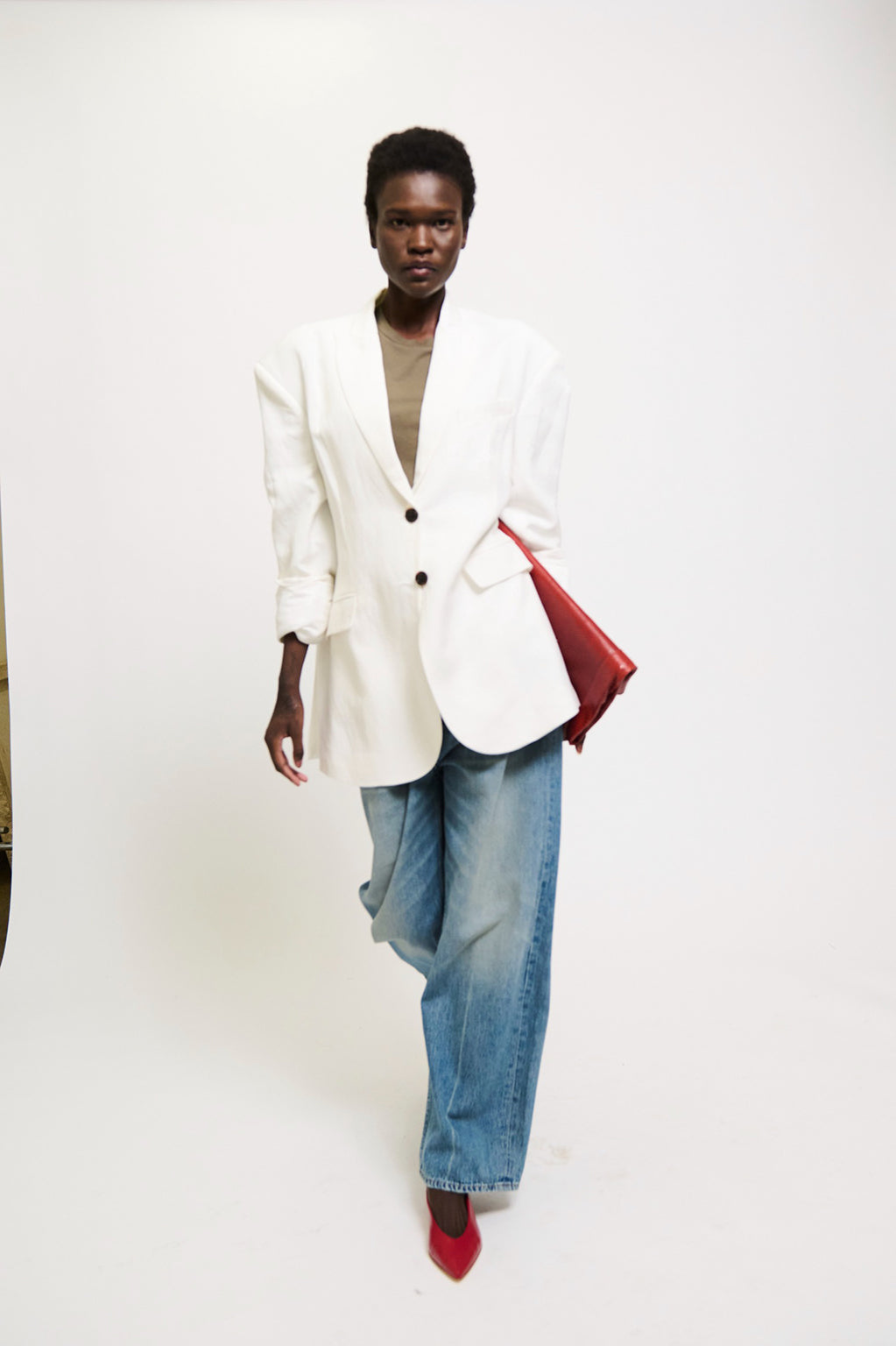 OVERSIZED LINEN BLAZER *pre-order*