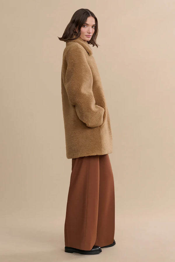 AURORA SHEARLING COAT