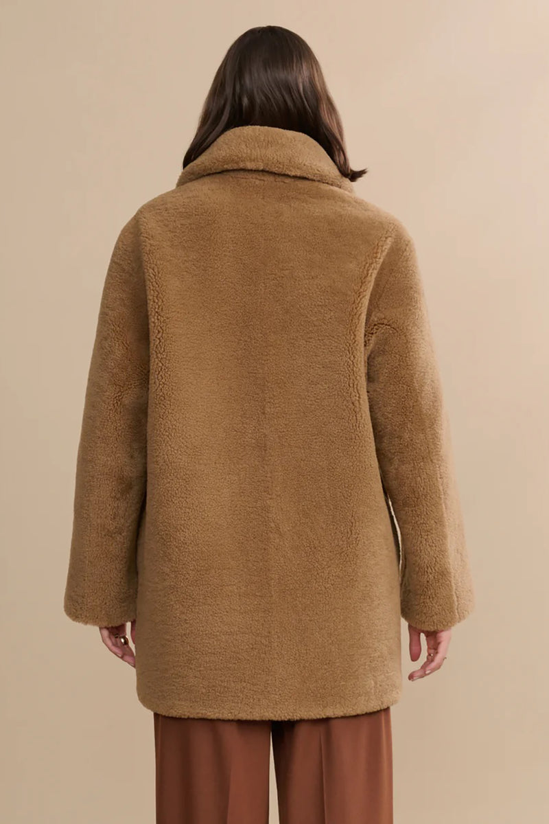 AURORA SHEARLING COAT