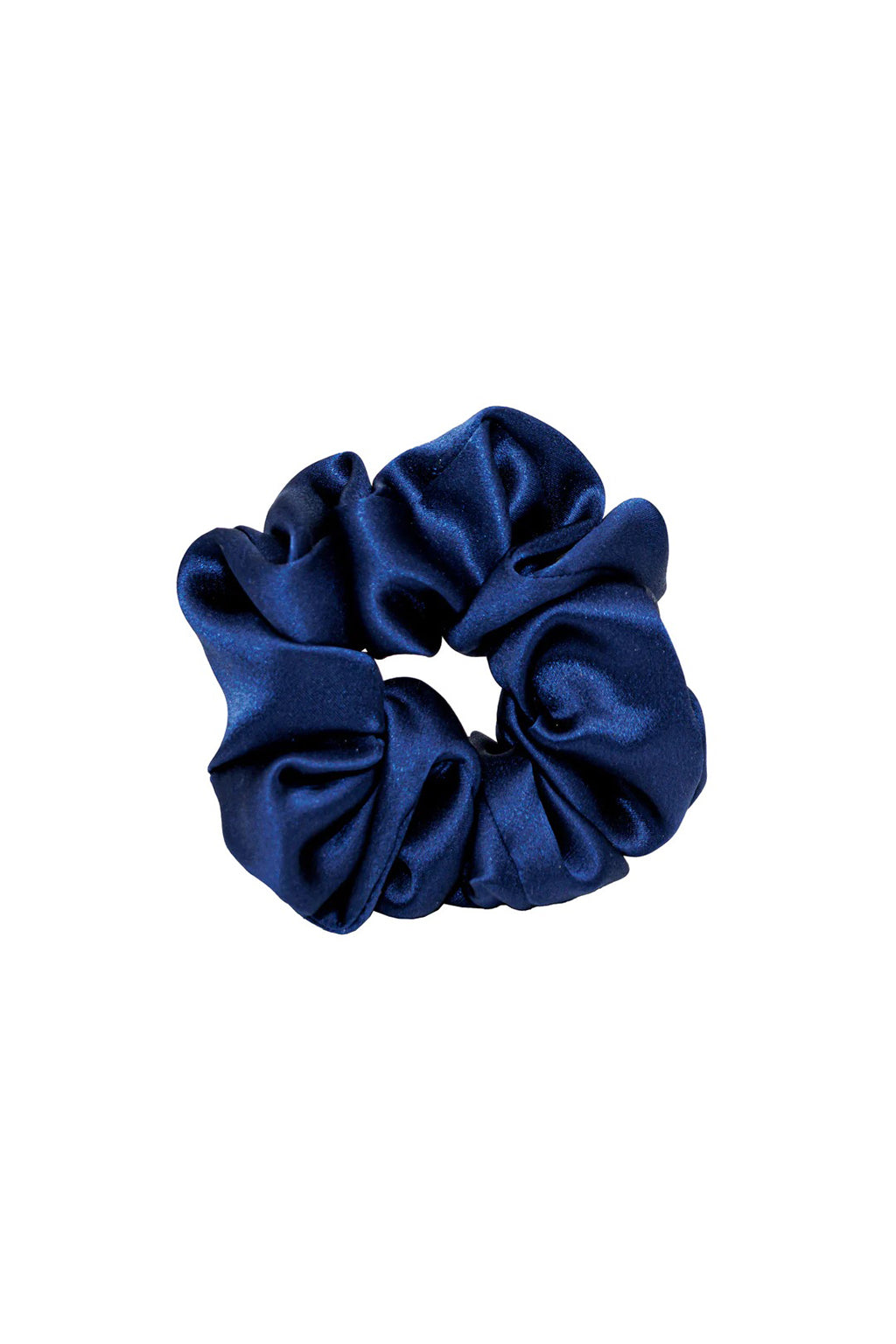SWEET DREAMS SILK SCRUNCHIE IN BLUEBERRY