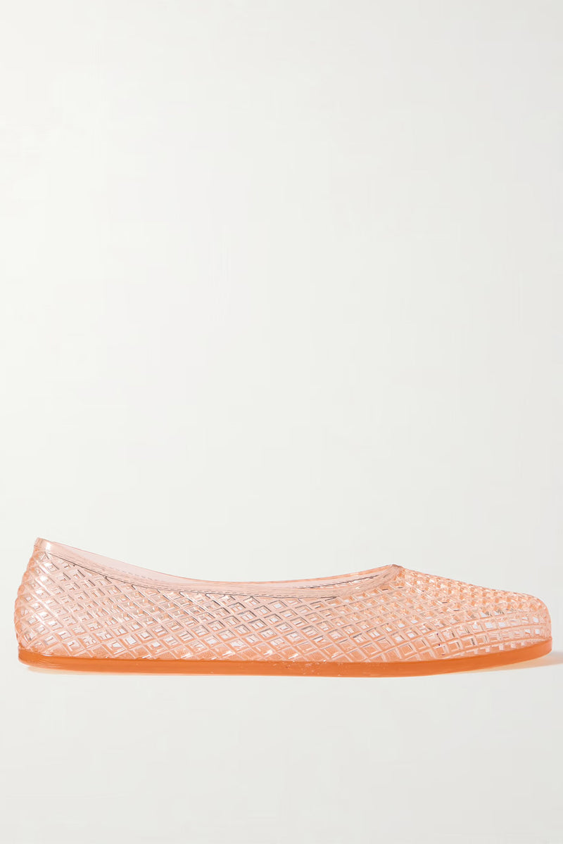 IRO JELLY PVC BALLET FLATS