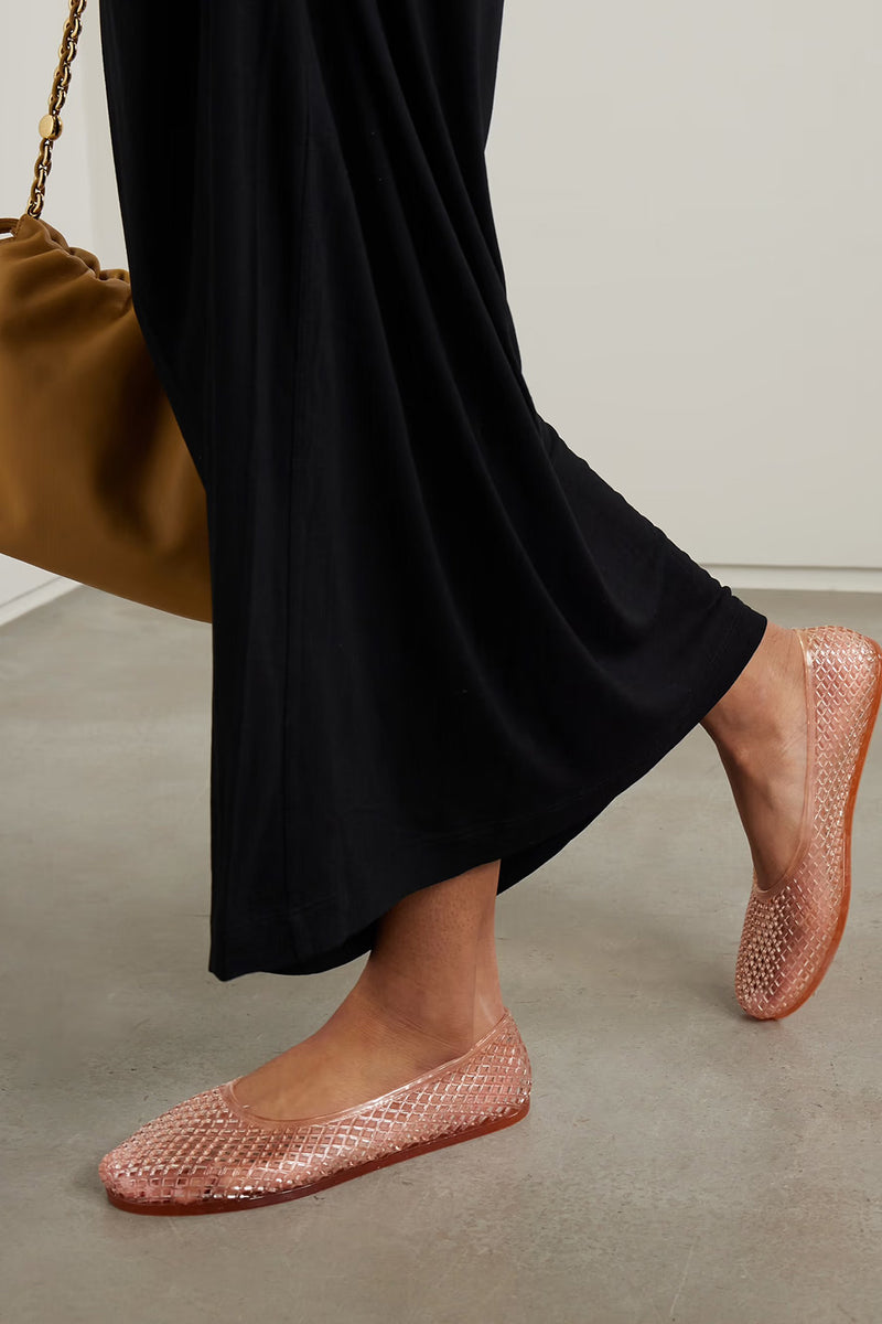 IRO JELLY PVC BALLET FLATS