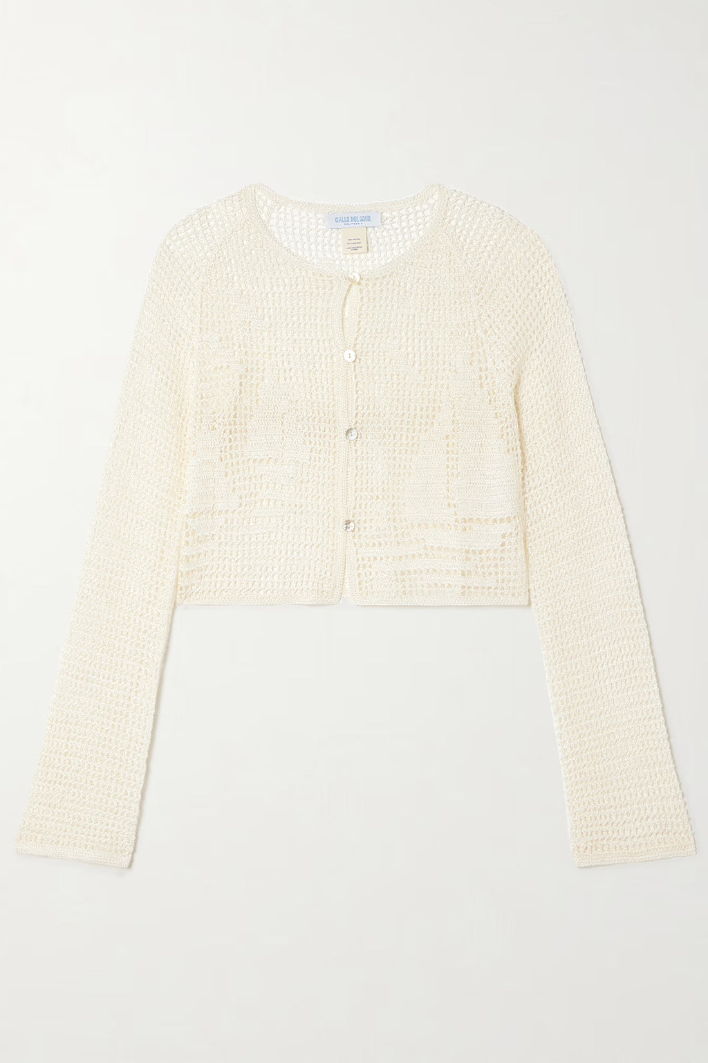 NAUTICAL CROCHET CARDIGAN