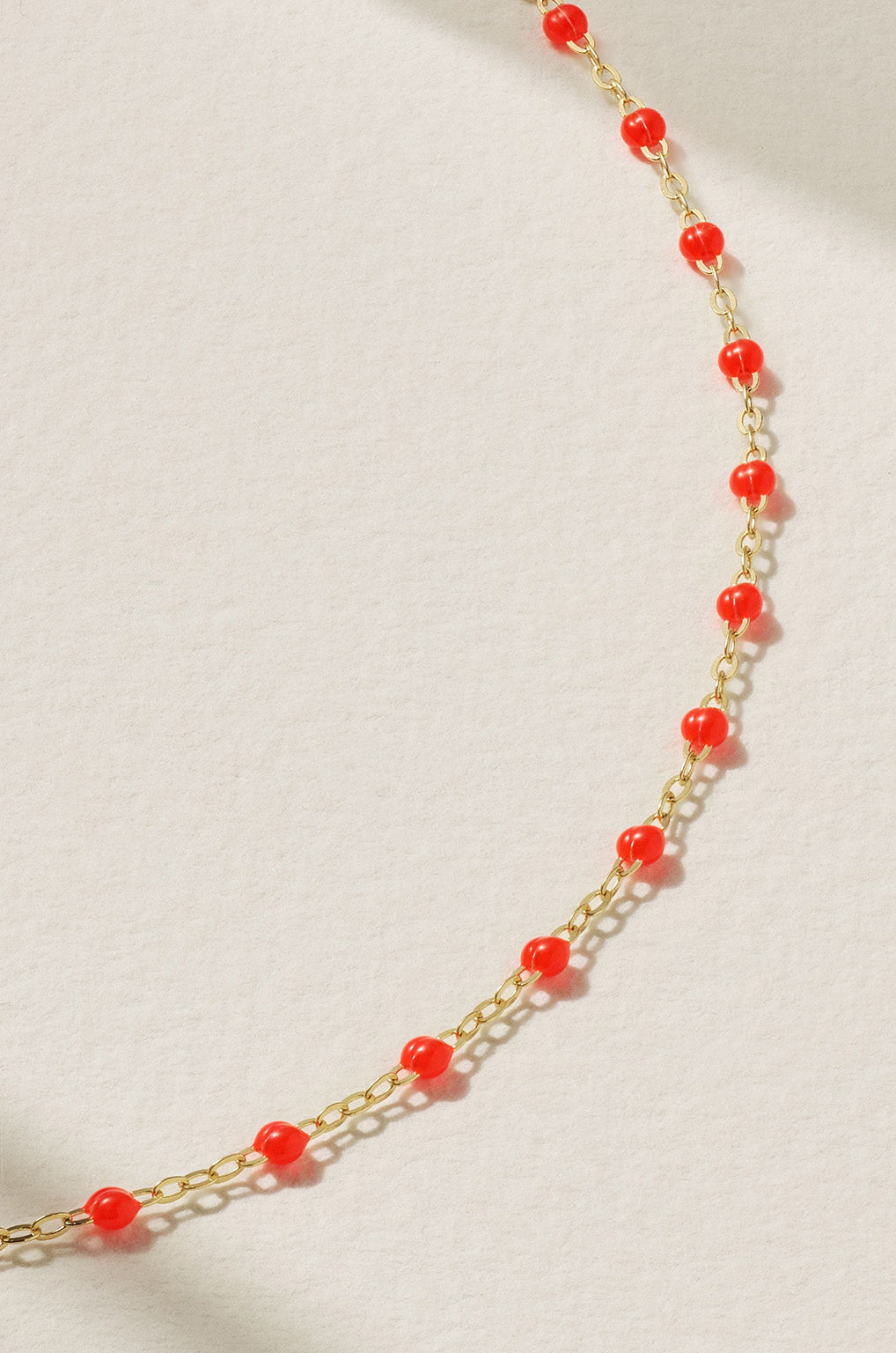 COLLIER CLASSIQUE GIGI 16" EN CORAIL