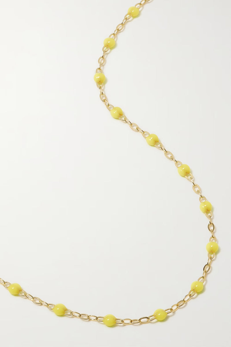 CLASSIC 16" GIGI NECKLACE IN LEMON