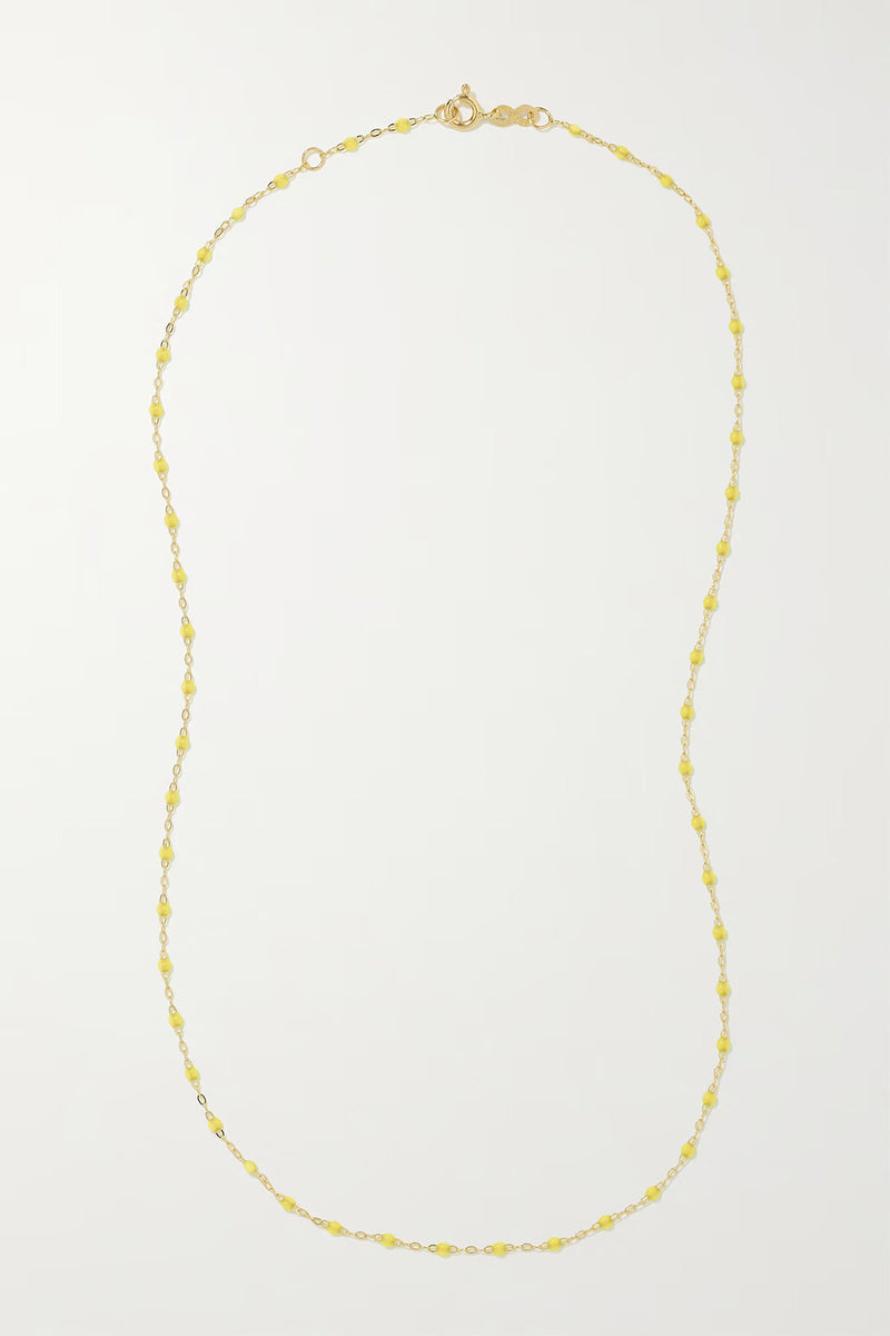 CLASSIC 16" GIGI NECKLACE IN LEMON