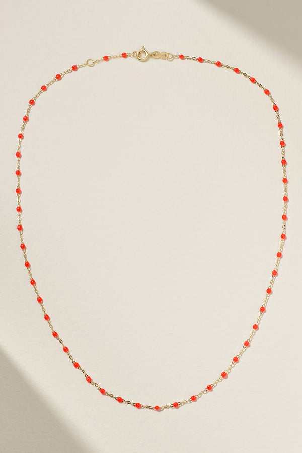 CLASSIC 16" GIGI NECKLACE IN CORAL