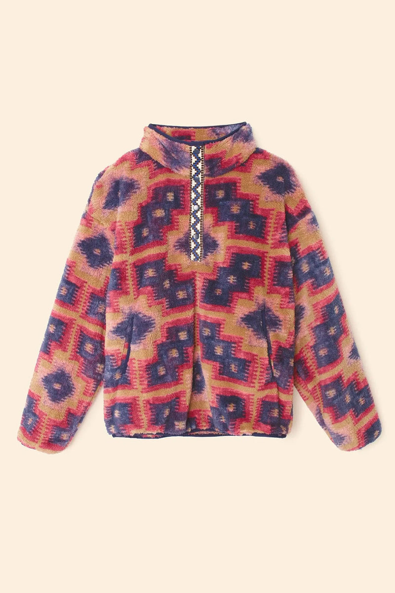 RIDGE FLEECE PULLOVER *pre-order*