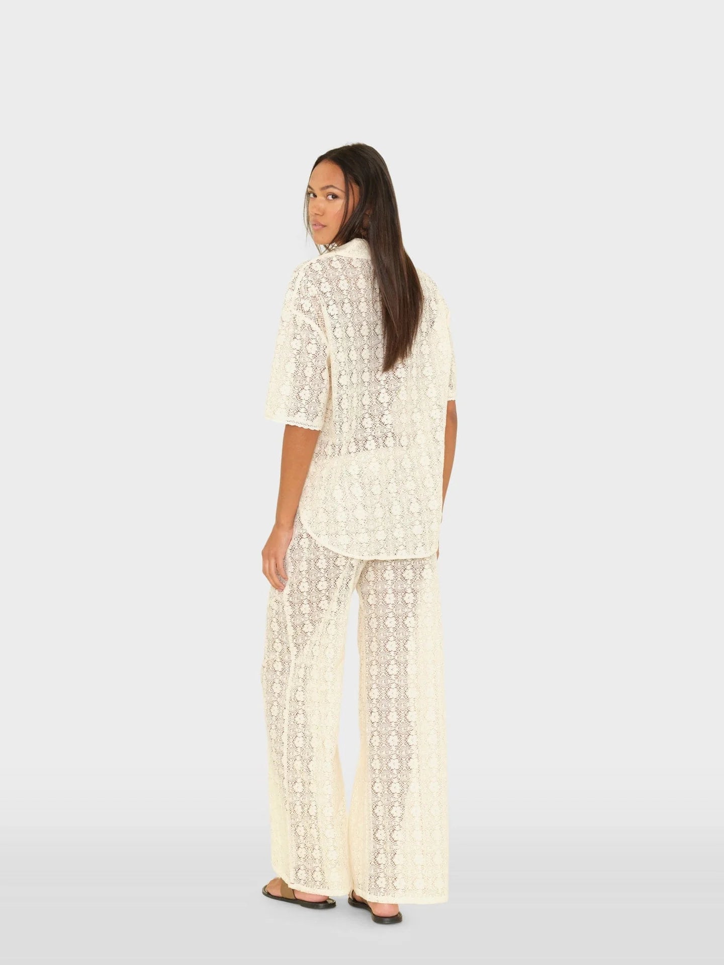 CHEMISE EN DENTELLE DE COTON INEZ