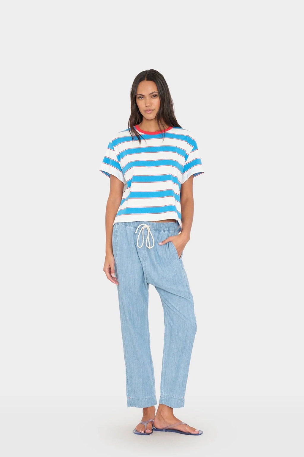 DRAPER CHAMBRAY PANT