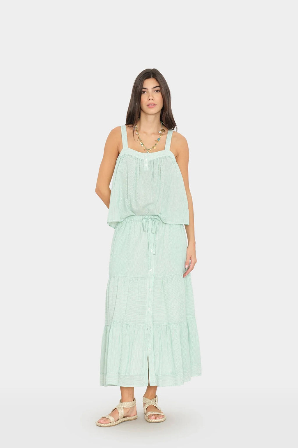 MCKENNA STRIPE SKIRT