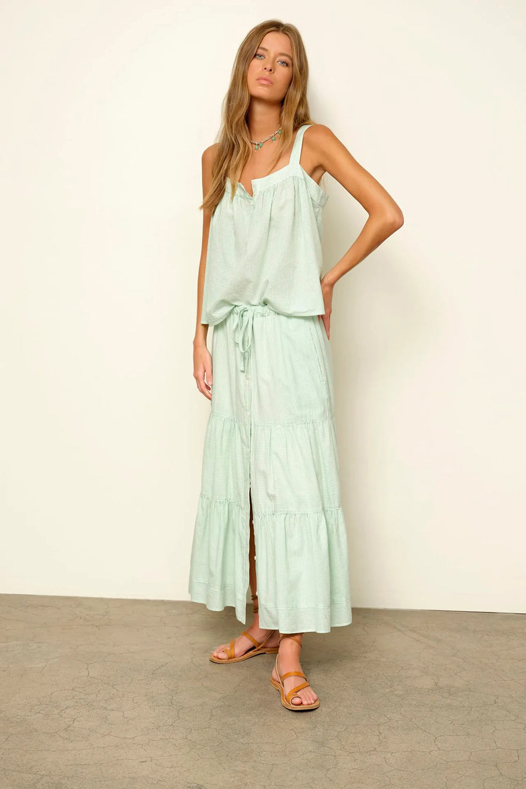 MCKENNA STRIPE SKIRT