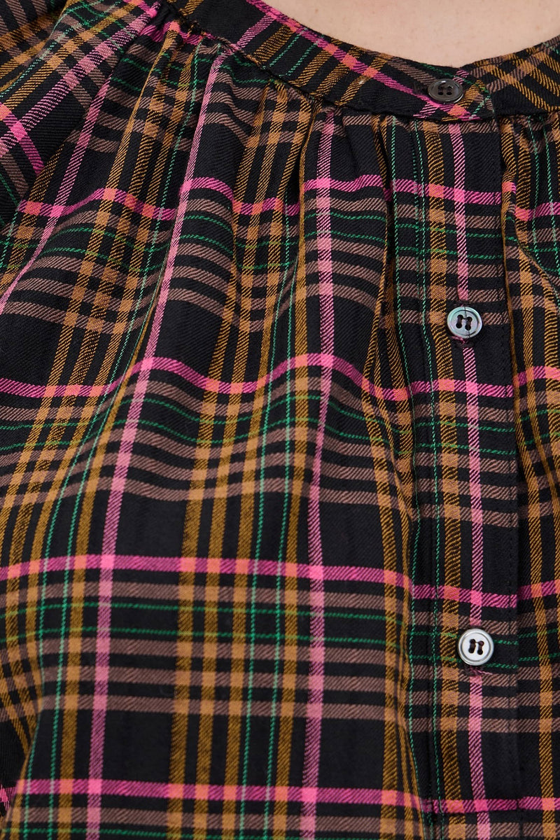 DARA PLAID TOP *pre-order*