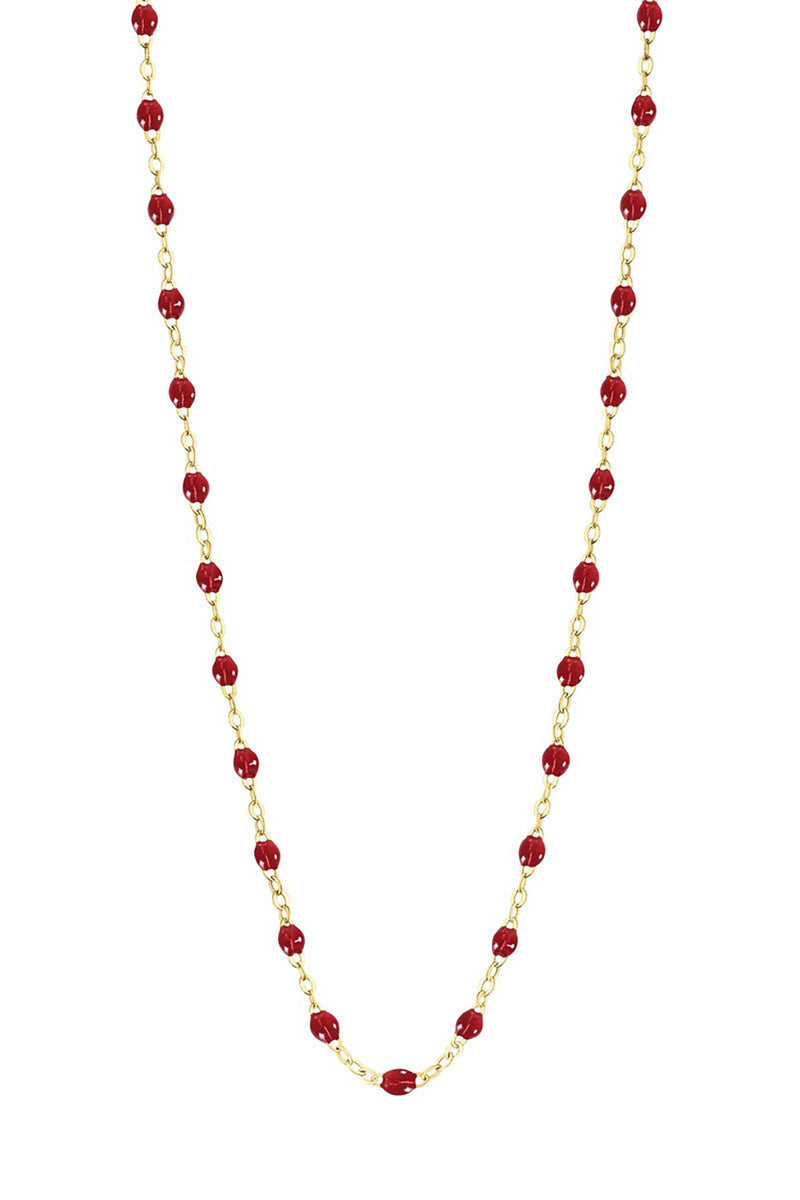 CLASSIC 16" GIGI NECKLACE IN CHERRY