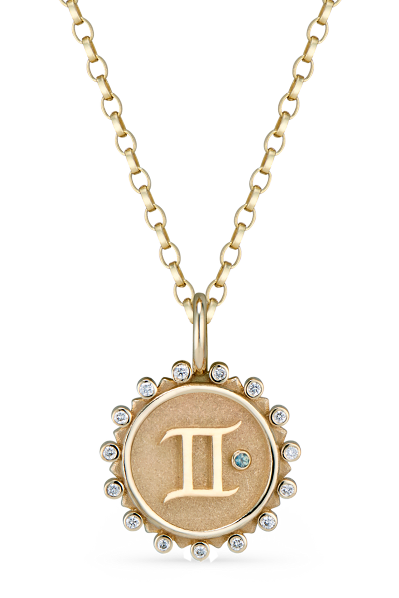 Zodiac 2025 necklace gemini