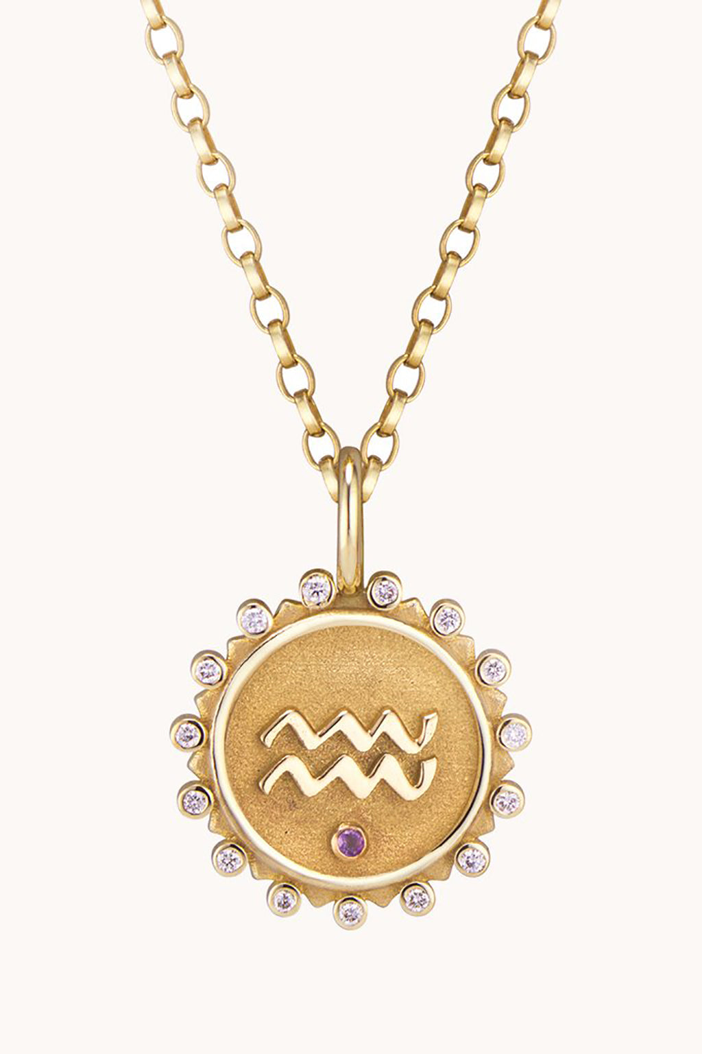 PENDENTIF ZODIAQUE - VERSEAU